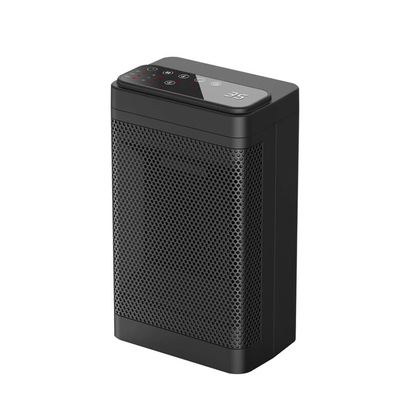 (image for) 1500W Remote Control Space Heater 3 Gear PTC Ceramic Heating Long-Range Remote Adjustable Thermostat Compact Electric Heater for Home Office